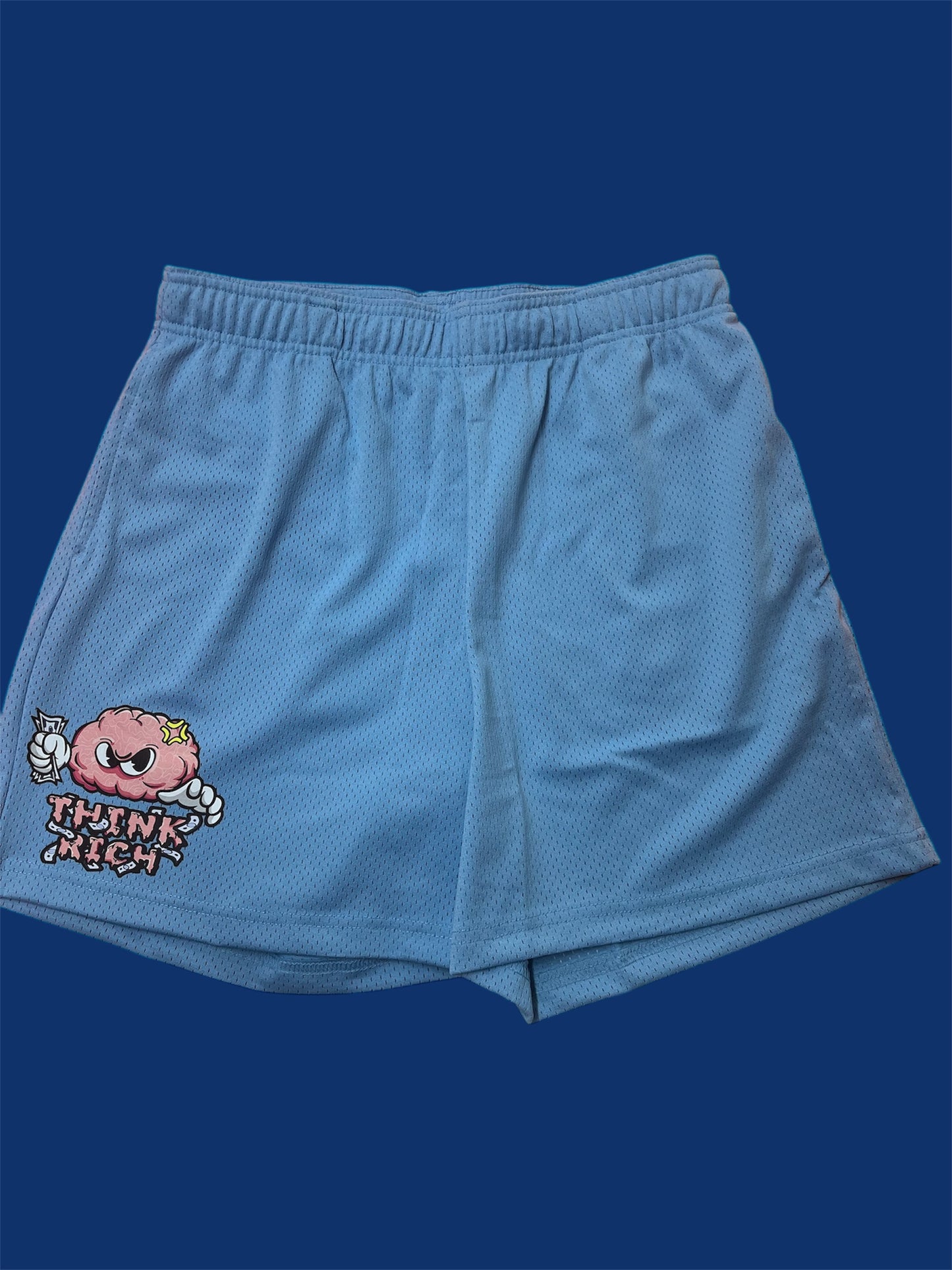 “THINK RICH” Shorts